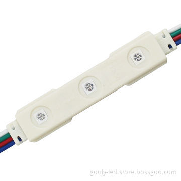 LED Modules SMD5050 3LEDS RGB Color Waterproof 12VDC